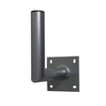Alu- Wandhalter / 25x25cm  VPE 10 / grau,
