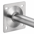 HTEC Aluminum Wall Mount 20 x 25 cm, Plate 18 x 18 cm, BasicX