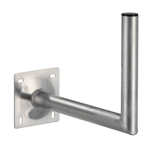 Aluminium-Wandhalterung BasicX 50x25 cm – Montageplatte 18x18 cm