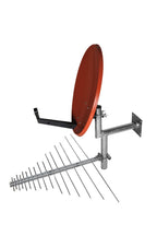 Alu-Wandhalter / 35cm Kombi / SAT - Terrestrisch