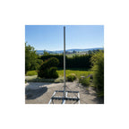 ASSAT Terrace Mount Mast Ø60x3m – Satellite Antenna & Wind Power, hot-dip galvanized