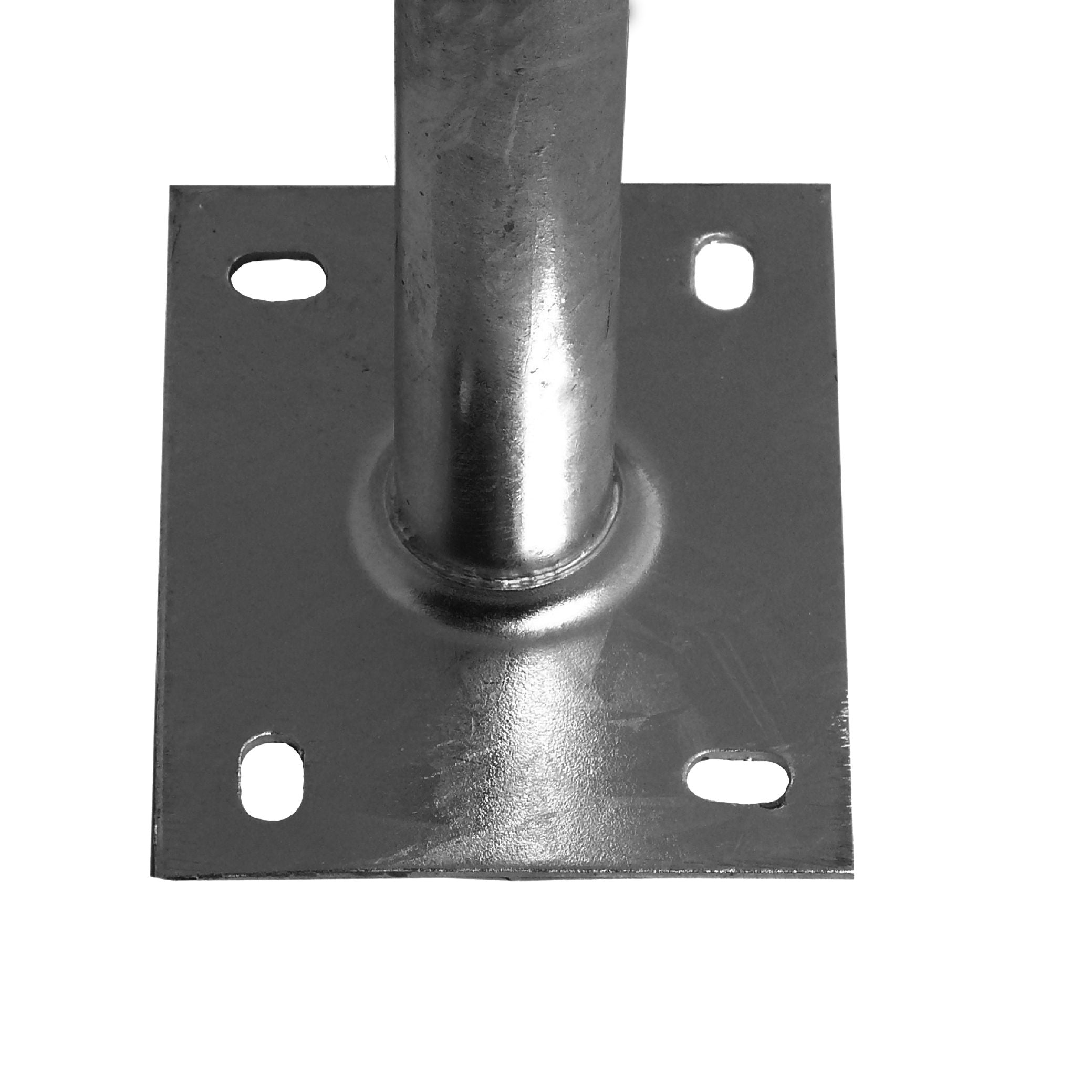 Stahl- Wh./ f.v./ gebogen 19cm / Rohr 38mm