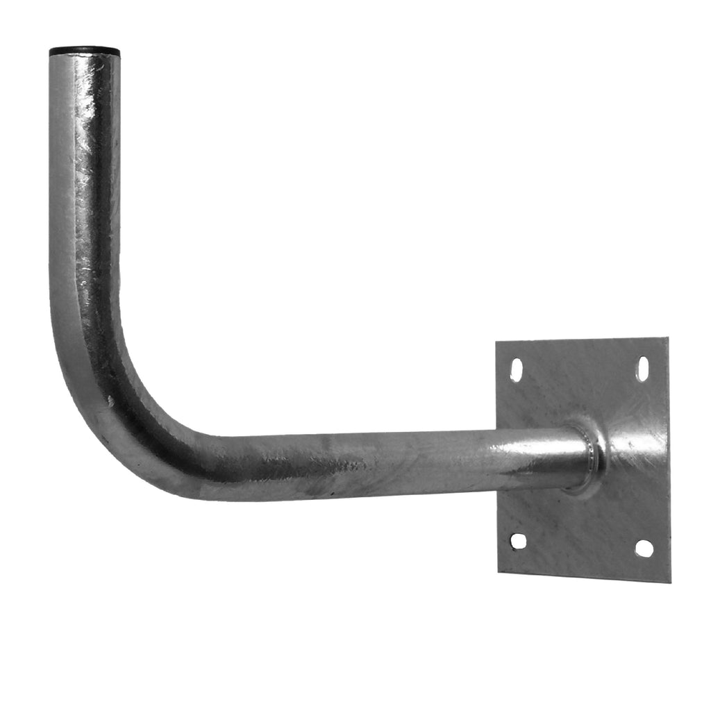 Stahl- Wh./ f.v./ gebogen 40cm / Rohr 38mm