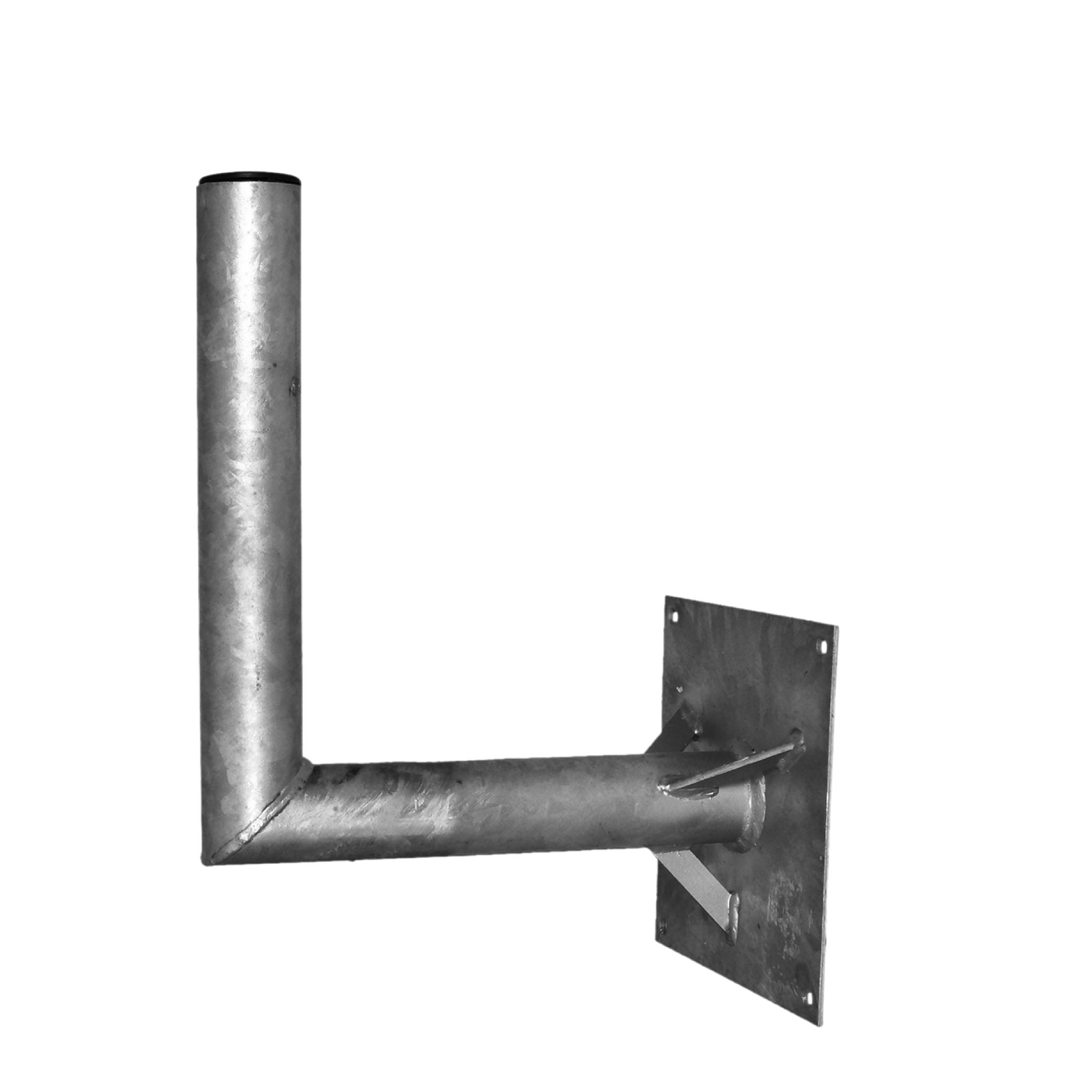 St.Wh./ 50x40cm,  Ø60x2mm / Platte 25x23cm verstr.
