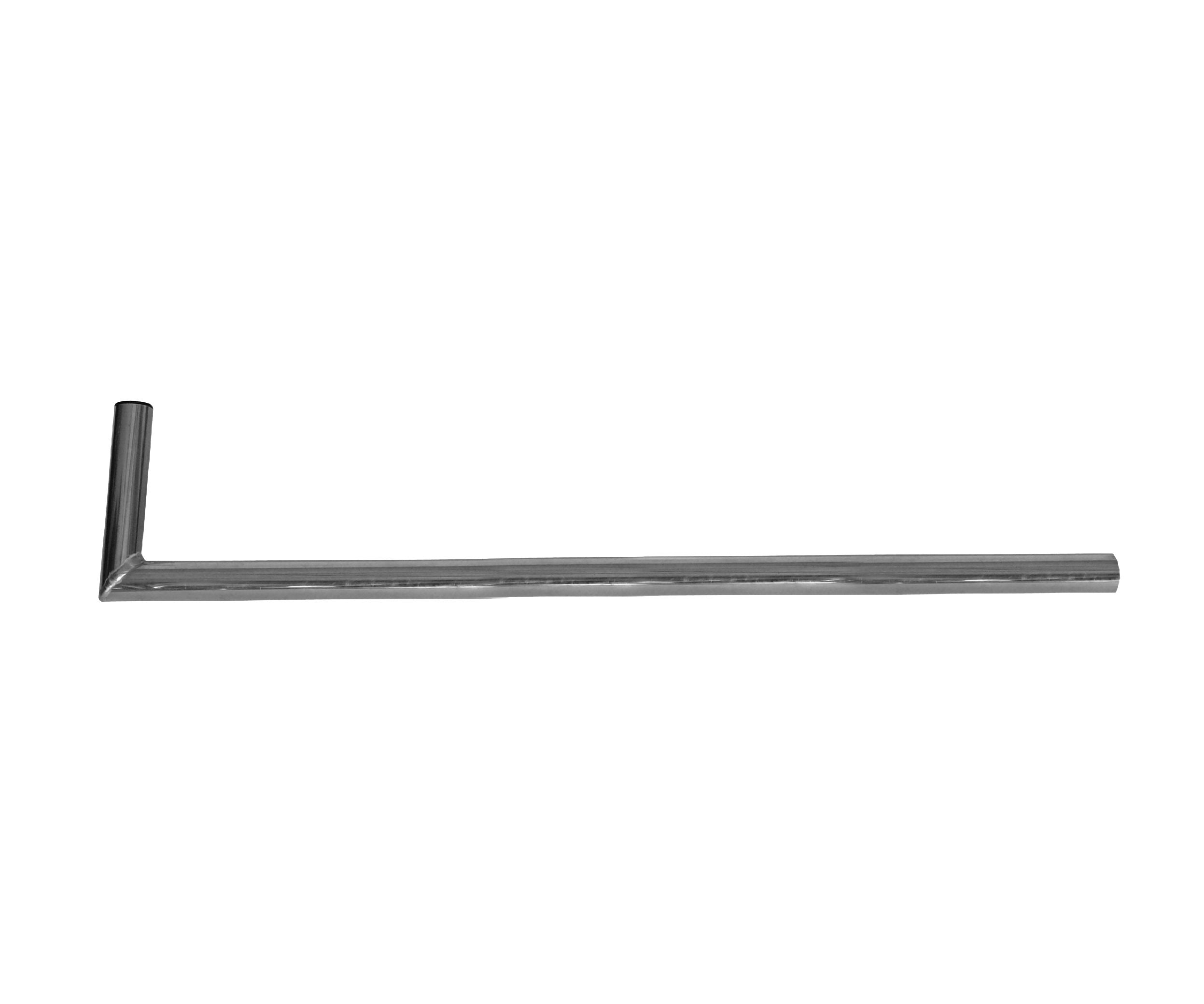 Ausleger-Alu / L- Form 130x25cm, Ø 50mm