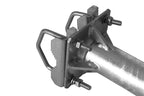 Mastausleger- Stahl / L- Form, 70cm / Rohr Ø48mm