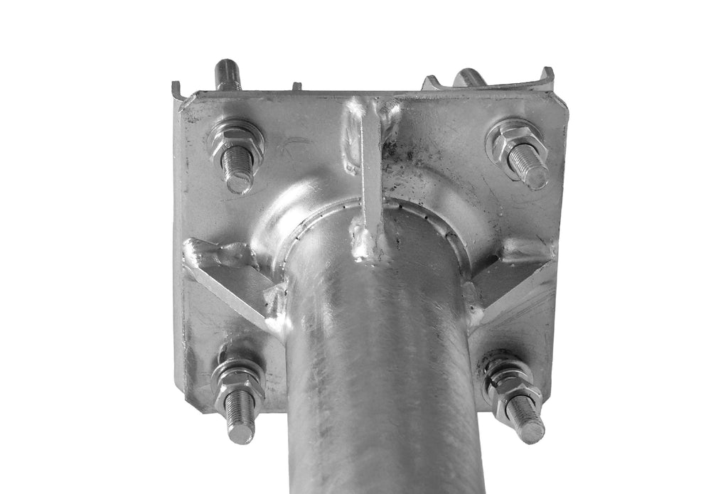 Mastausleger- Stahl / L- Form, 55cm / Rohr Ø48mm