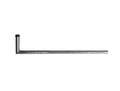 Ausleger- Stahl / L-Form,130x25cm / Ø 48mm