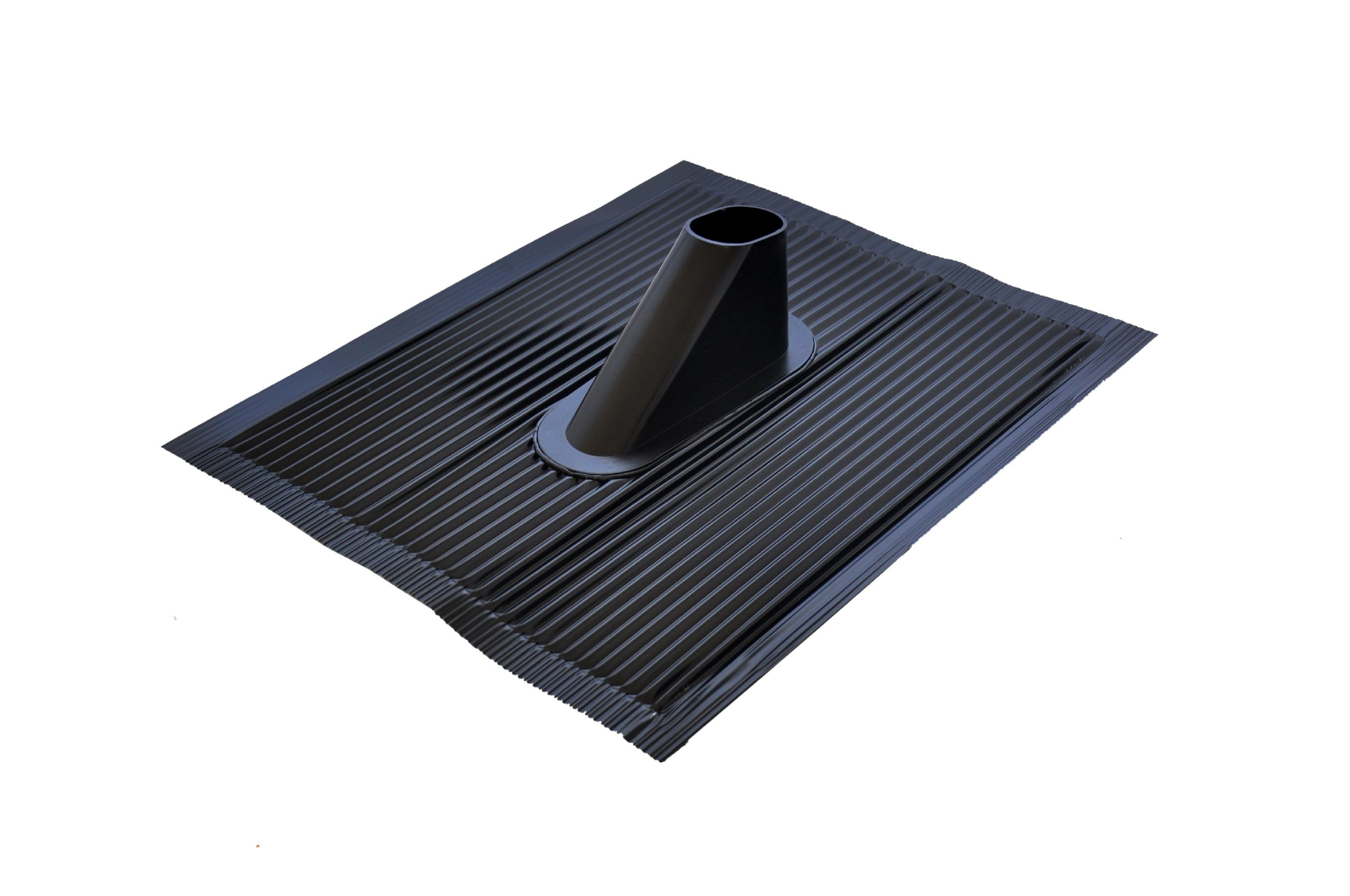 Alu- Dachziegel XL / 60x50cm / schwarz / VPE 5