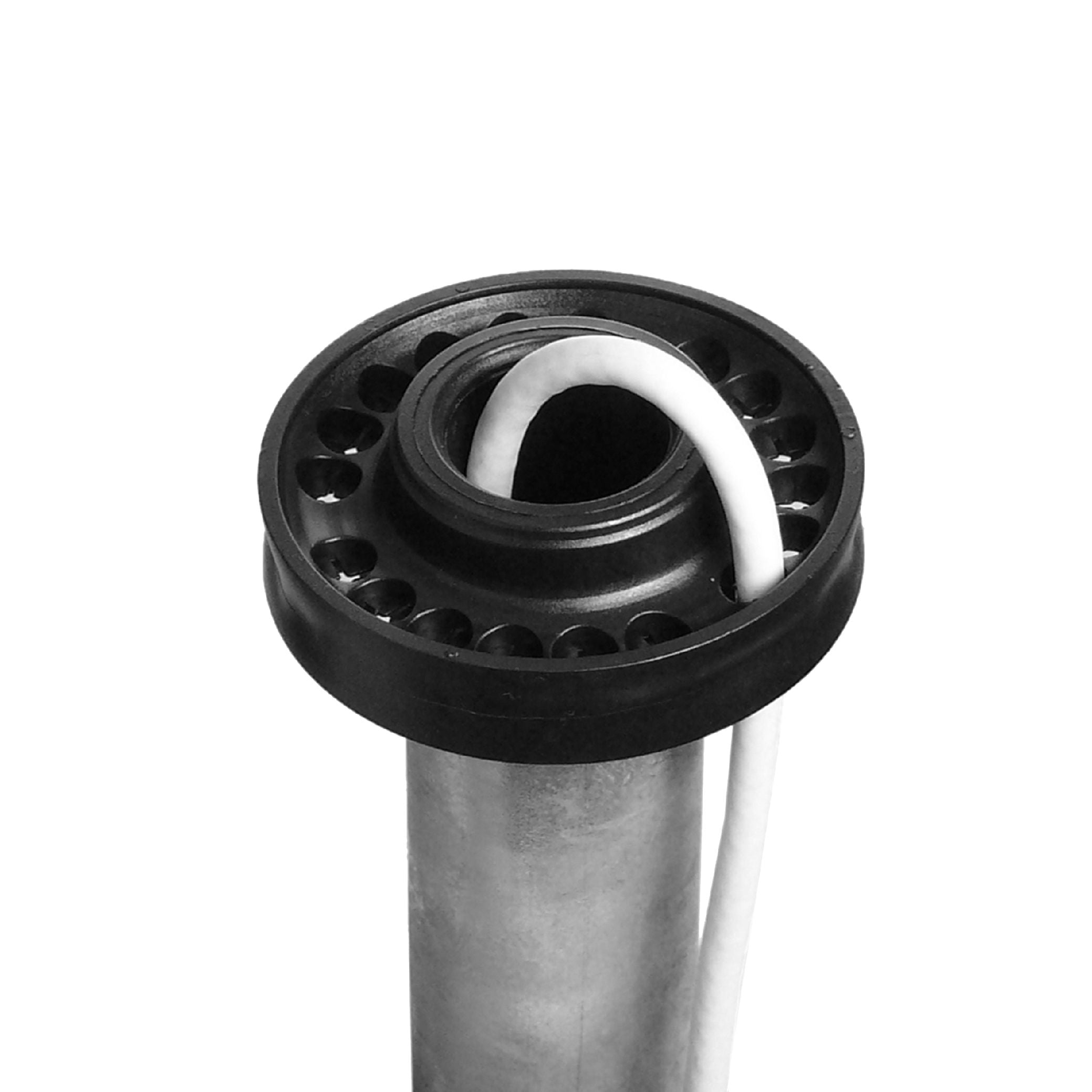 Mast- Kappe / Ø 42 - 50mm /  mit Kabelführung