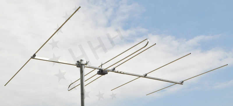 3H-FM-5 - UKW/FM Antenne 5 Elemente mit F-Anschl.