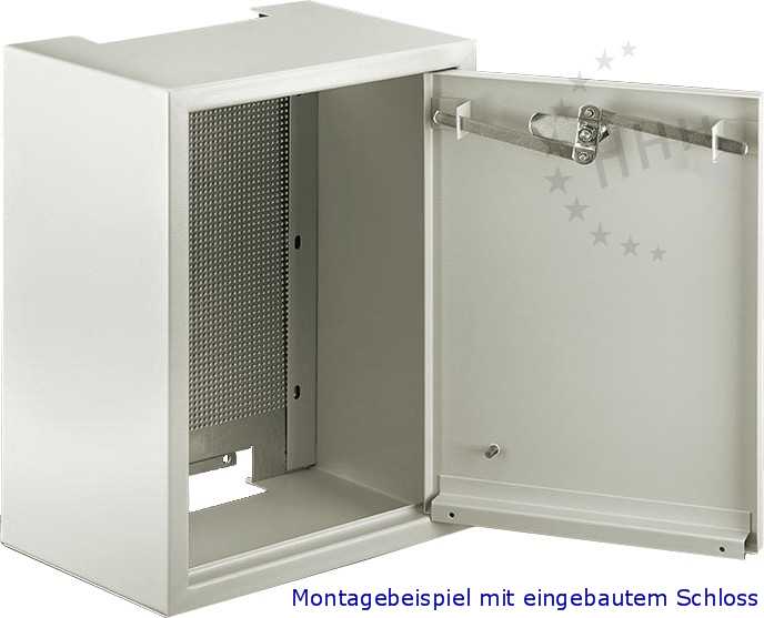 IS 34-LB Montageschr. 30x40x20cm BF6 ohne Schloss