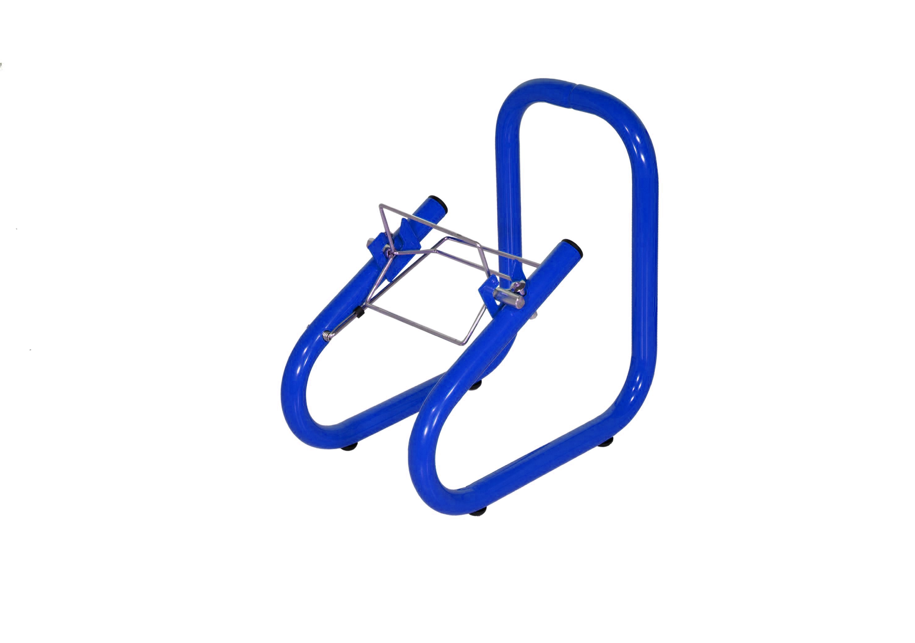 EasyClip Kabelabroller für Kabelspulen bis 100 m – 115 mm Kern – Blau