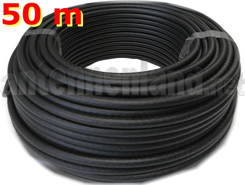 50m Sytronic 75100 AKZ Hochleist.Kab. RG6 schwrz