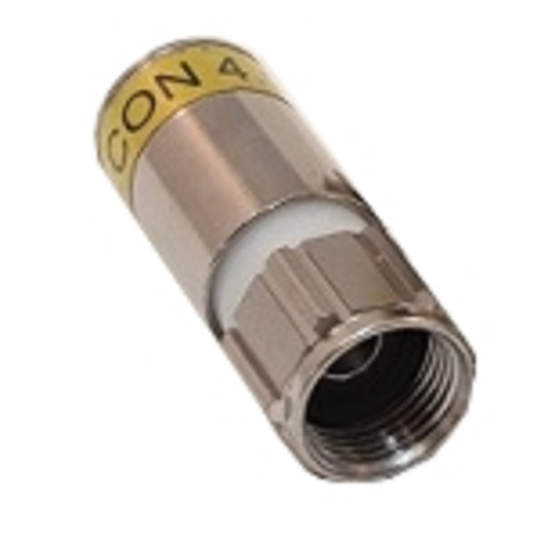 Cabelcon F-6-TD F-Stecker 4.9 - gelb - TRUEDROP