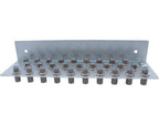 Erdungsblock 28-fach mit Cabelcon F-81 HQ