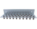 Erdungsblock 28-fach mit Cabelcon F-81 HQ