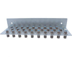 Erdungsblock 28-fach mit Cabelcon F-81 HQ